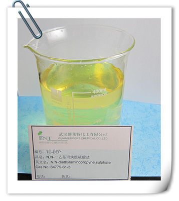 হলুদ রঙের TC-DEP N,N-Diethyl-2-Propyneammonium Sulfate CAS No. 84779-61-3